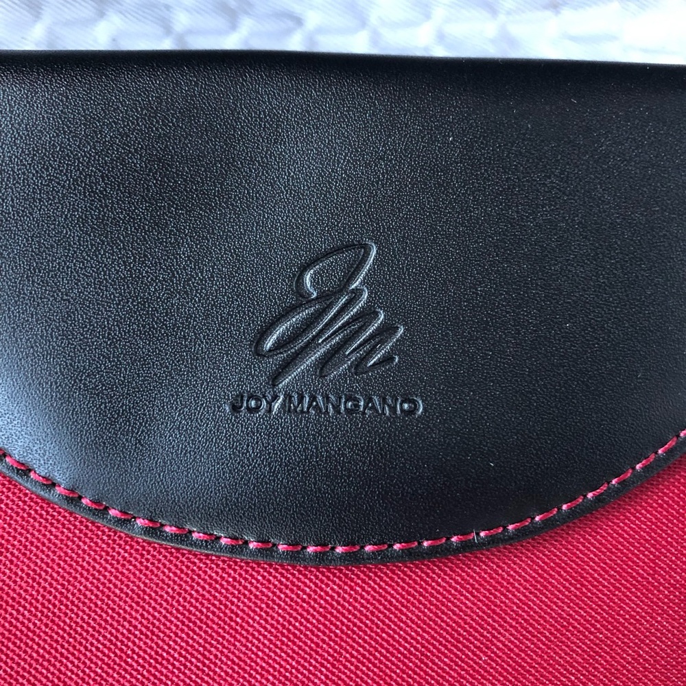 Joy Mangano’s Designer Drop Bag N.W.T. + Shoulder Mini Wallet Rich Red Color. - Picture 6 of 11